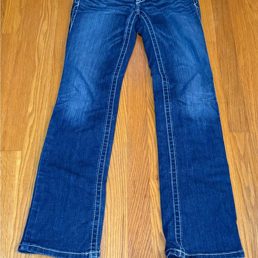 Ariat Blue Flare Wide Leg Jeans